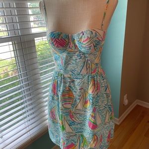 Lilly Pulitzer corset dress